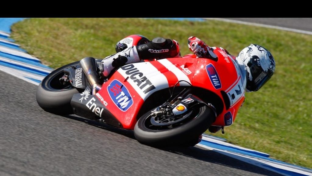 Ducati prueba la GP12 en Jerez