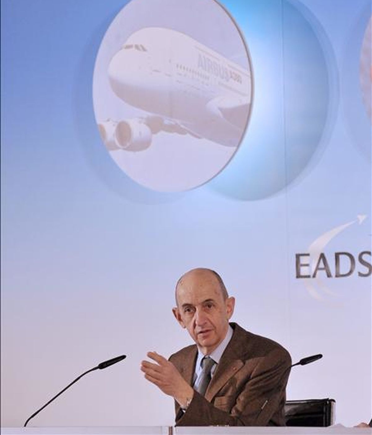 El consejero delegado de EADS, Louis Gallois. EFE/Archivo