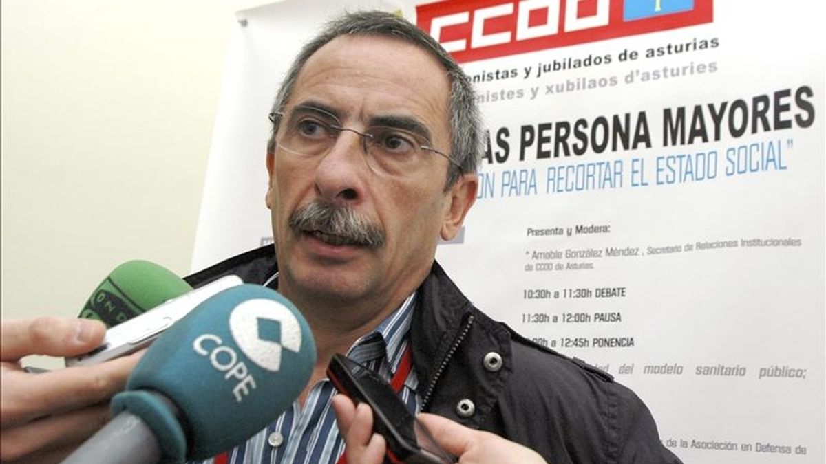 El secretario Confederal de Acción Sindical de CC OO, Ramón Górriz. EFE/Archivo