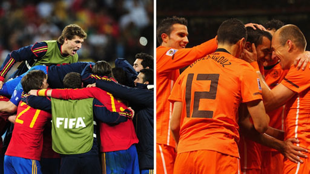 Holanda y España, hacen historia