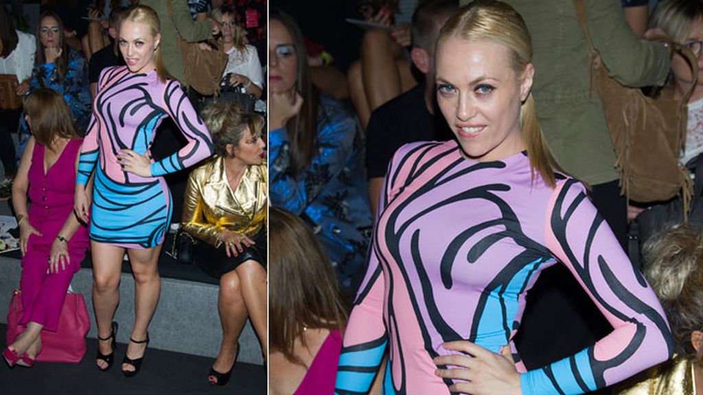 Daniela Blume no se perdió la última jornada de desfiles