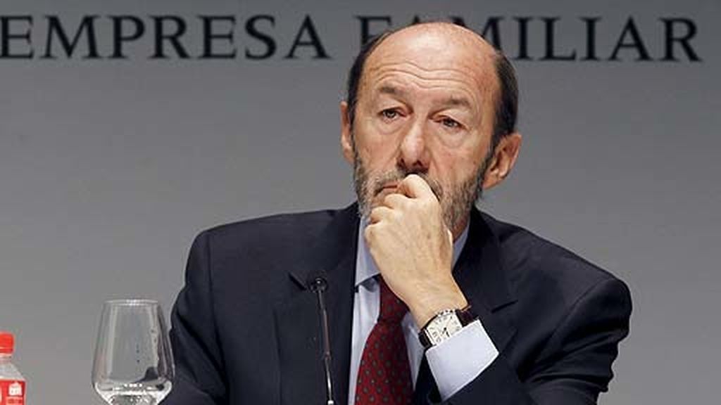 Rubalcaba: "Queda mucho partido"