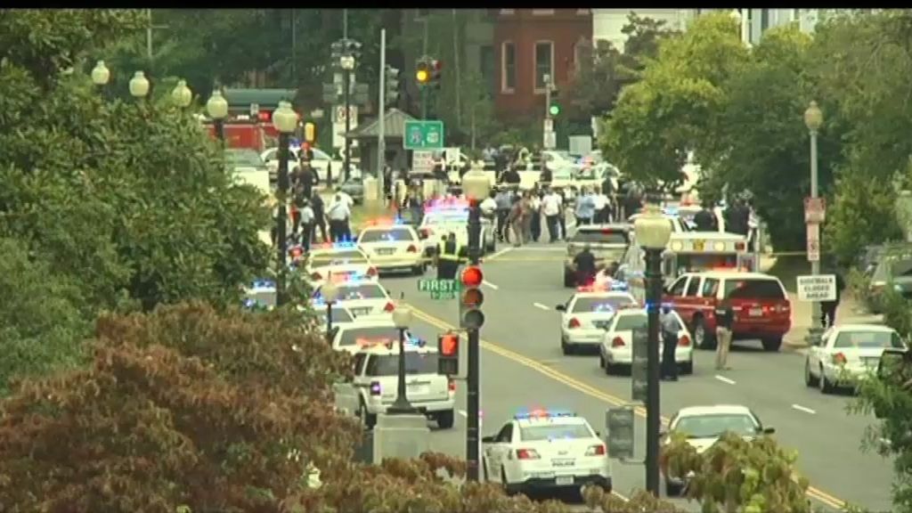 Disparos en pleno centro de Washington junto al Capitolio