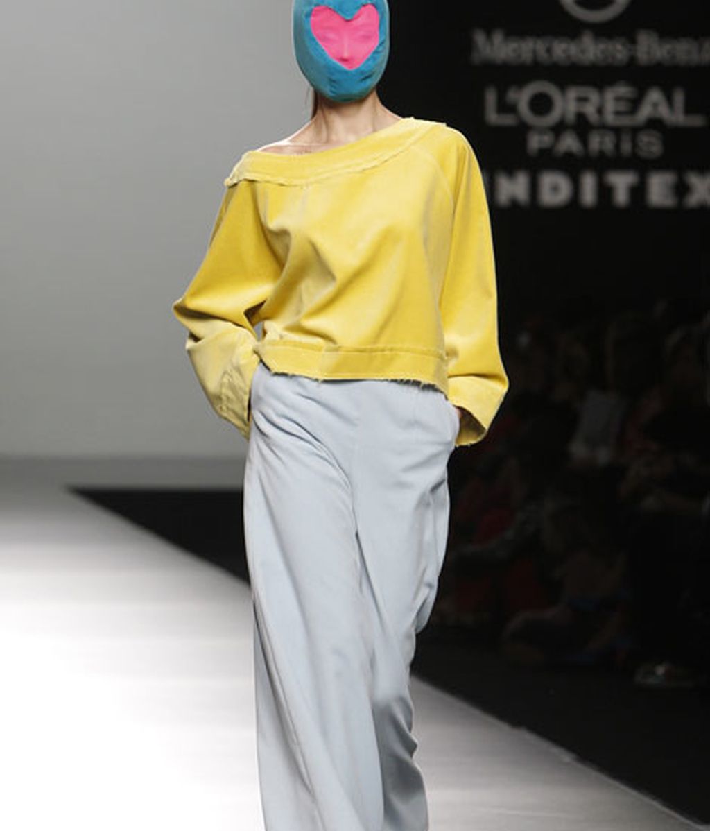 El terciopelo, hilo conductor de toda la colección