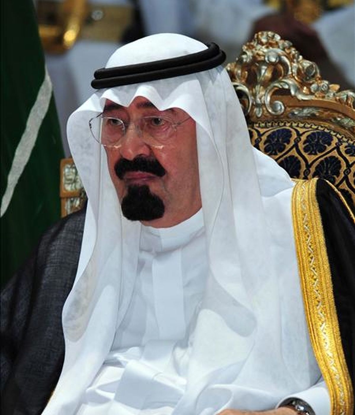 El rey de Arabia Saudita, Abdalá bin Abdelaziz, de 86 años, consiguió situarse en la tercera posición del listado. EFE/Archivo
