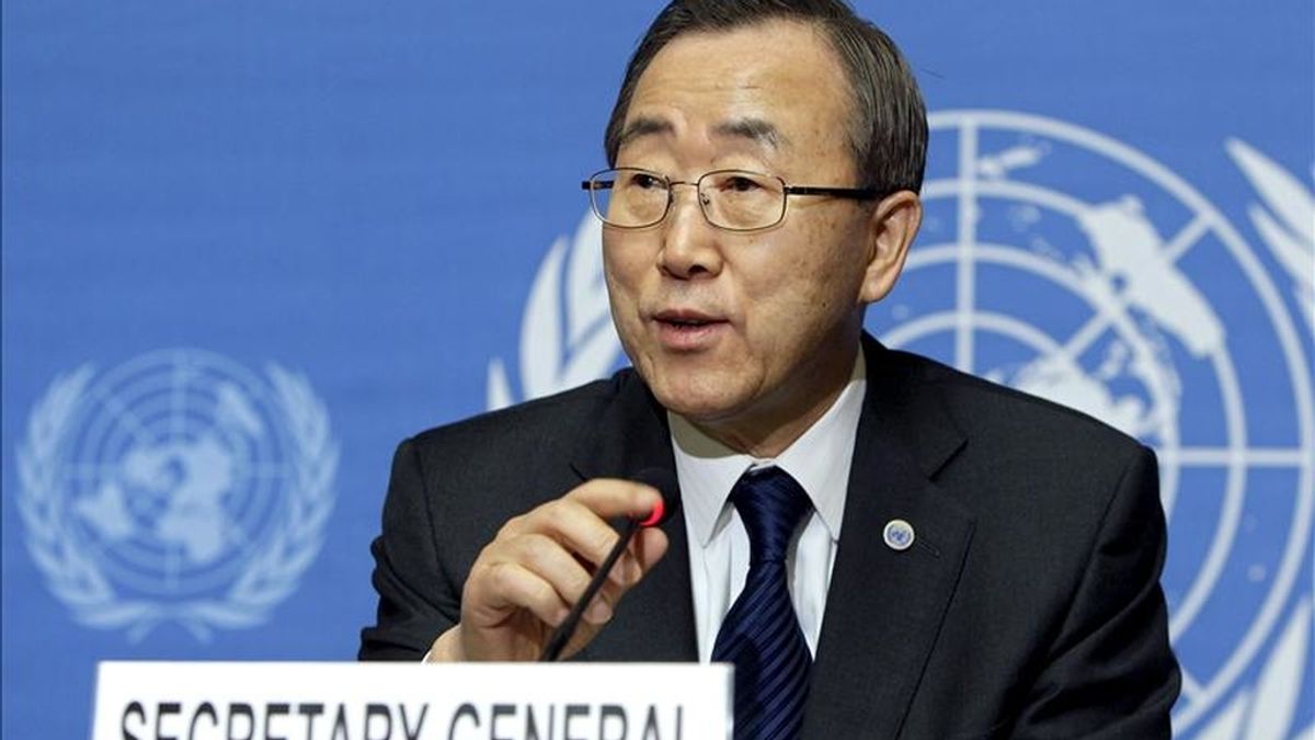 El secretario general de la ONU, Ban Ki-moon, pidió a las partes enfrentadas en Yemen que "ejerzan la máxima restricción y desistan de realizar actos de provocación". EFE/Archivo