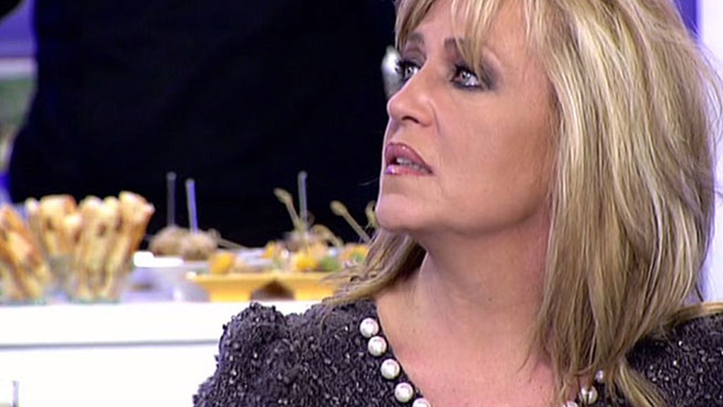 Lydia Lozano, al borde las lágrimas