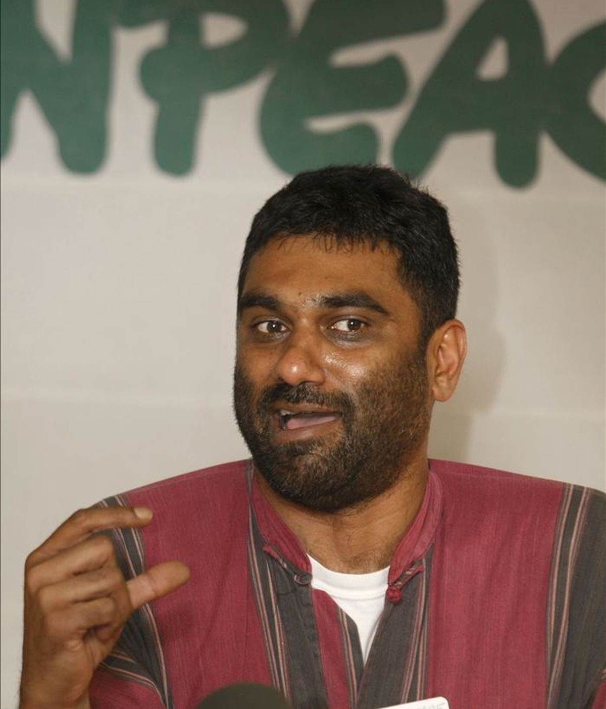 El director de Greenpeace Internacional, Kumi Naidoo. EFE/Archivo