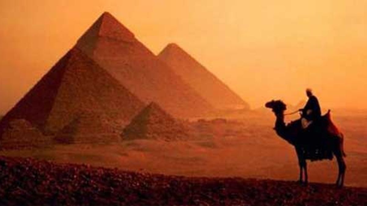 La gran pirámide de Giza. Foto: AP