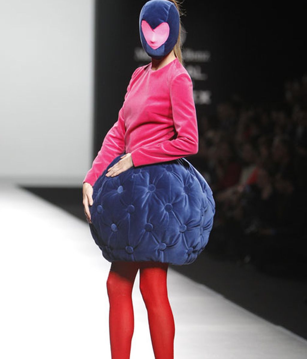 El terciopelo, hilo conductor de toda la colección