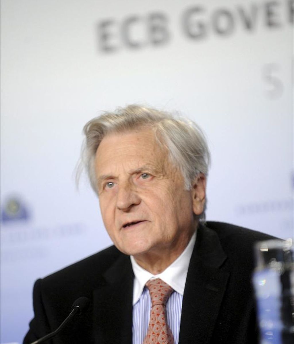 El presidente del Banco Central Europeo (BCE), Jean-Claude Trichet. EFE/Archivo El presidente del Banco Central Europeo (BCE), Jean-Claude Trichet. EFE/Archivo