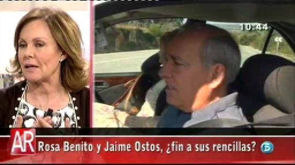 Así fue la reconciliación de Jaime Ostos y Rosa Benito