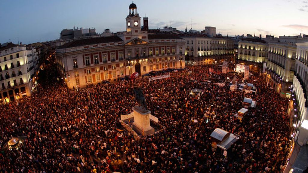 Multitudinaria manifestación por el centro de Madrid como colofón al 29M