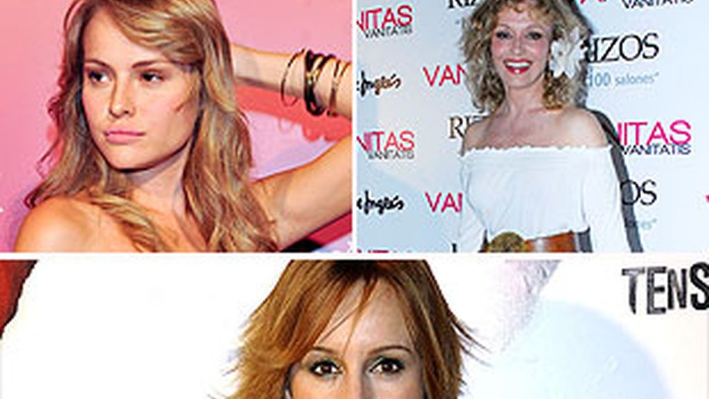 De izda a dcha., Esmeralda Moya, Silvia Tortosa y Mar Regueras De izda a dcha., Esmeralda Moya, Silvia Tortosa y Mar Regueras