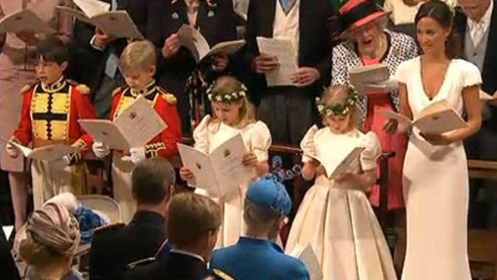 Pippa Middleton, dama de honor de su hermana