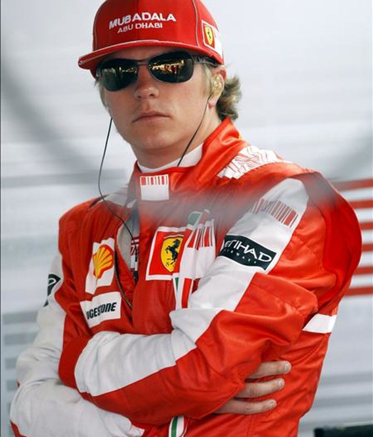 El piloto finlandés Kimi Raikkonen, de la escudería Ferrari. EFE/Archivo