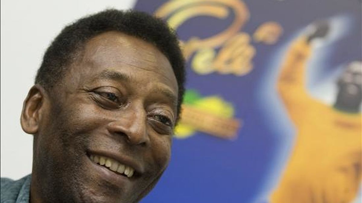 El ex futbolista brasileño Edson Arantes do Nascimento 'Pelé'. EFE/Archivo