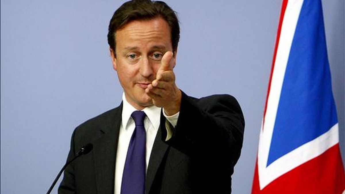 El primer ministro británico, David Cameron. EFE