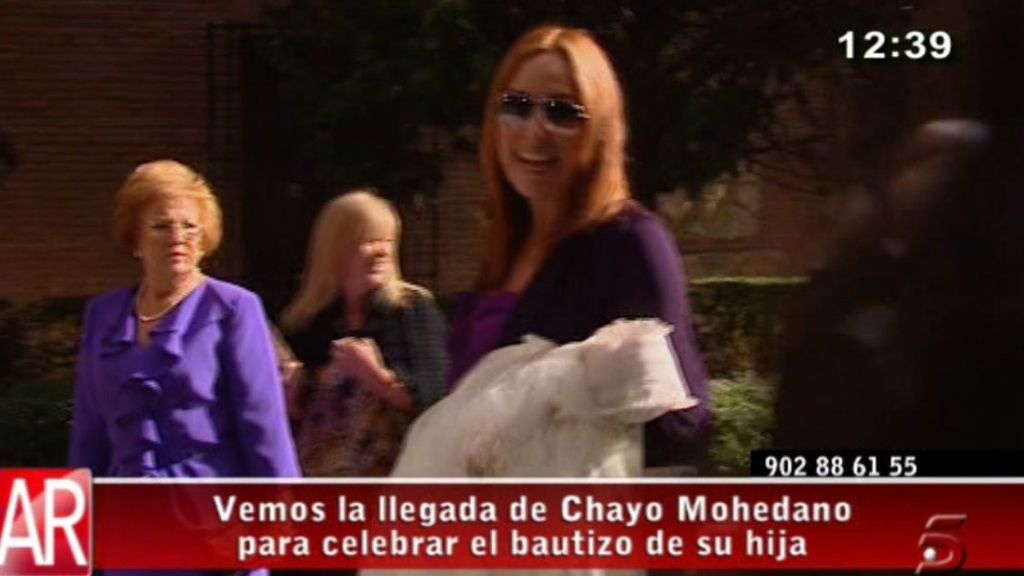 La pequeña ha sido bautizada en la iglesia de San Andrés