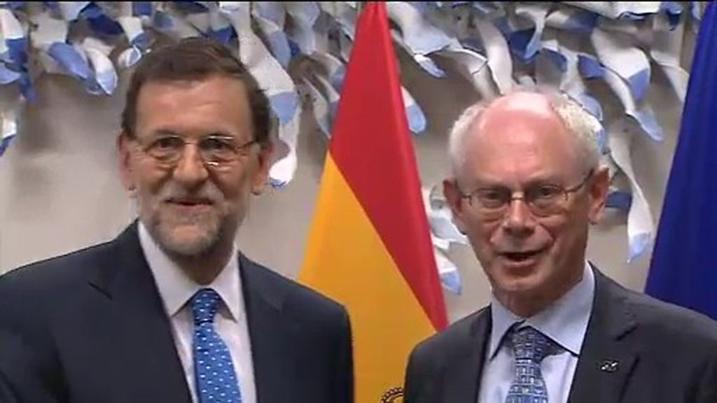 Rajoy se reune con los máximos dirigentes comunitarios