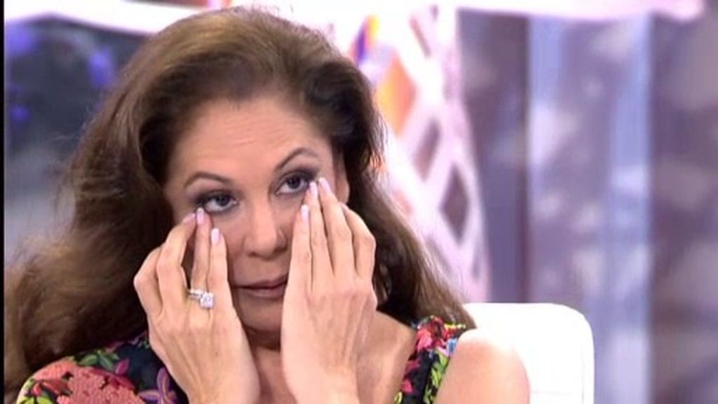 Isabel Pantoja se emociona al hablar de su hijo Kiko