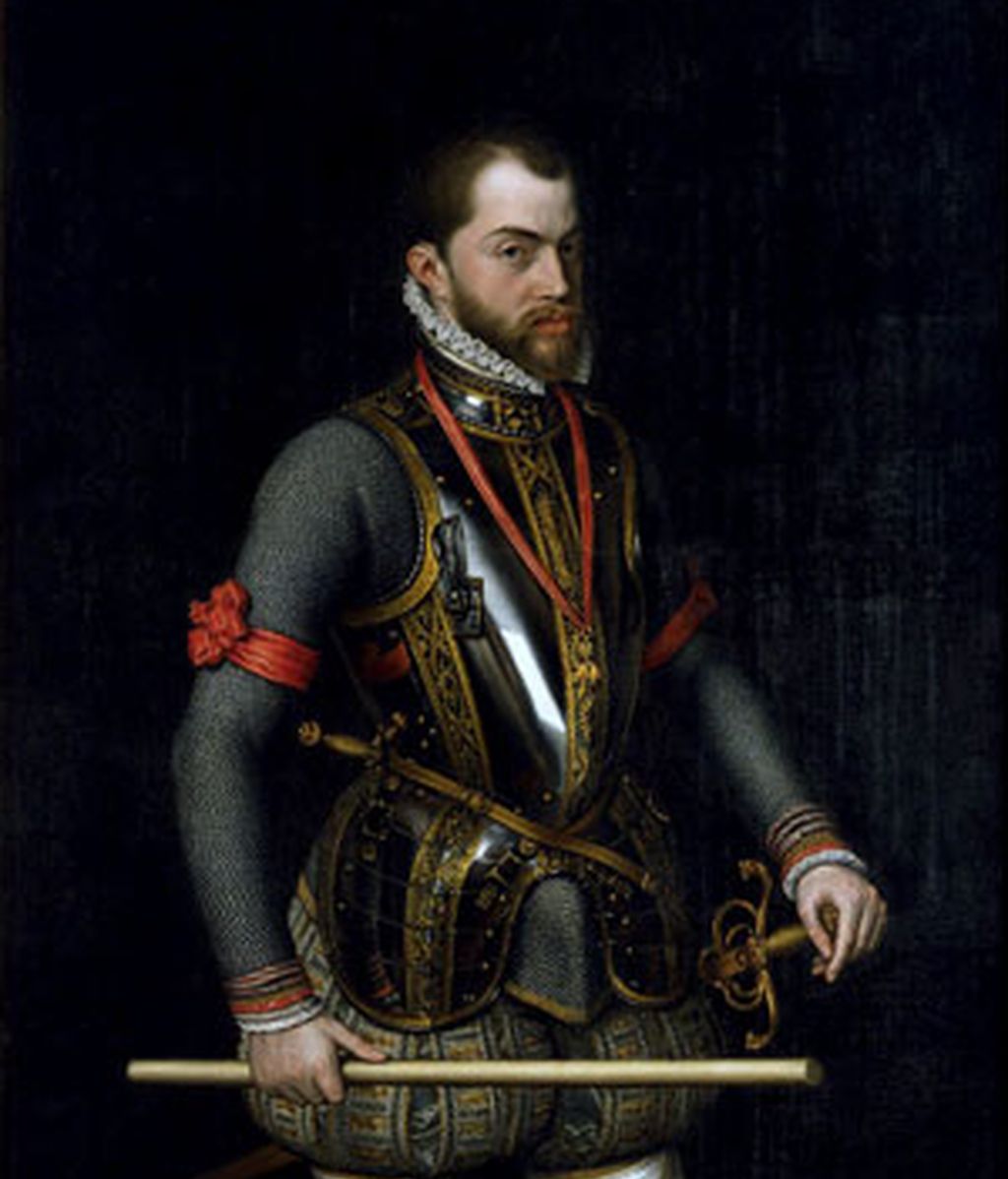 Felipe II reinó en el siglo XVI. Foto: Archivo.