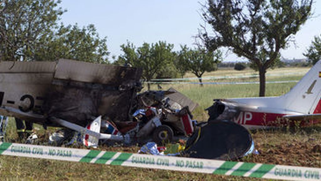 Fallecen tres personas tras estrellarse una avioneta en Marratxí (Mallorca)