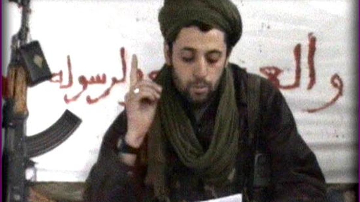 Imagen del comunicado que hizo público la organización terrorista Al Qaeda en al Magreb, para asumir la autoría del atentado suicida perpetrado en enero de 2008,  contra una comisaría de policía en Argelia. EFE/Archivo