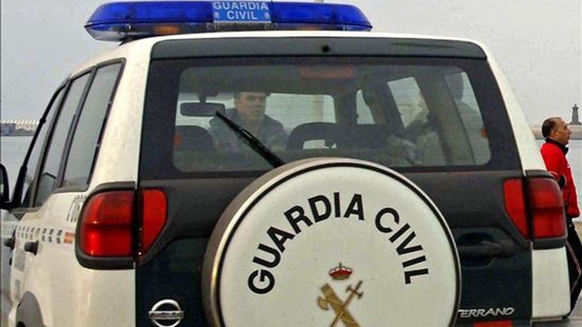 Un vehículo de la Guardia Civil en un suceso. EFE/Archivo