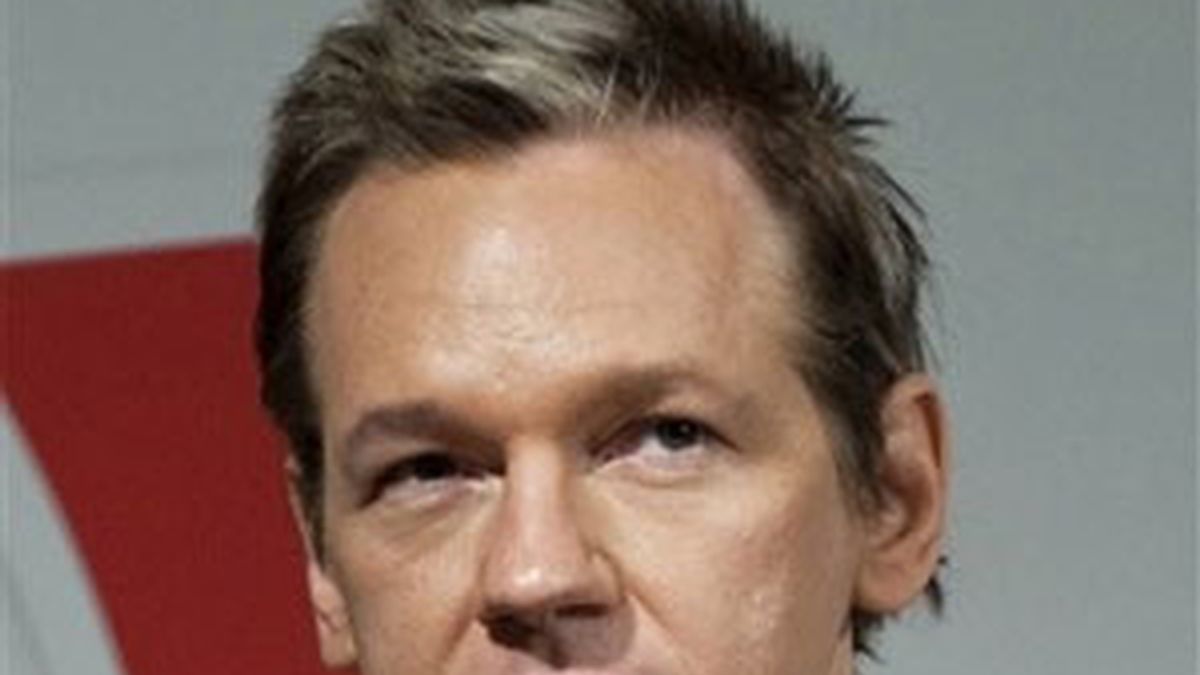 Imagen del fundador de WikiLeaks, Julian Assange. Foto: AP.