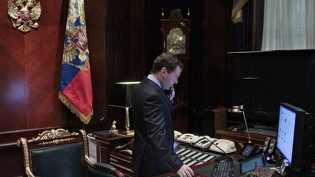 EL PRESIDENTE RUSO SE ENTERA DE LO OCURRIDO