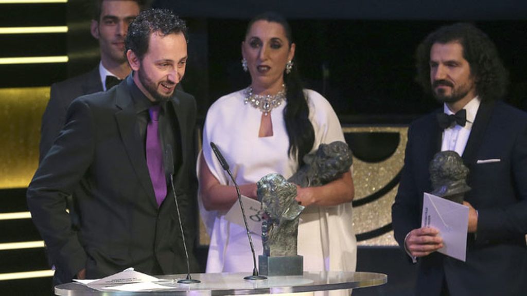 El director Giovanni Maccelli, Goya al mejor Cortometraje de Animación por 'Juan y la nube'