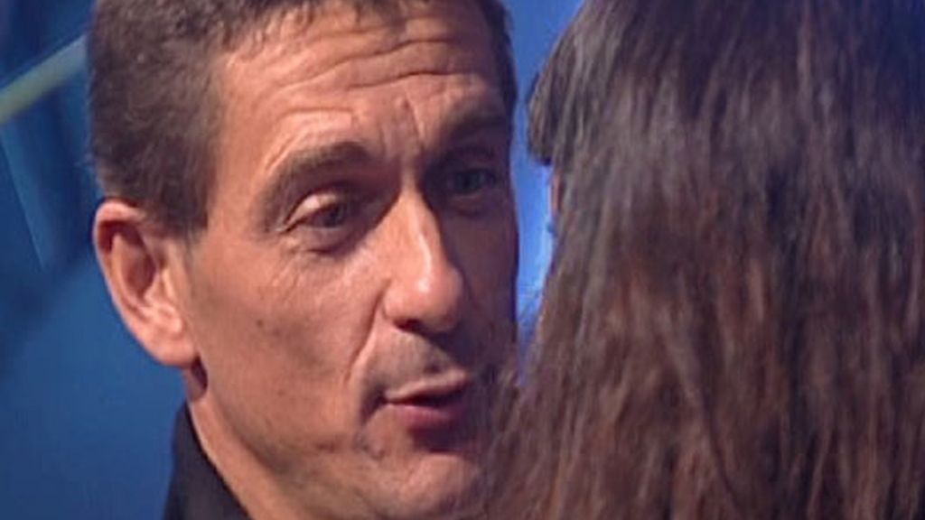 Cara de póquer de Joaquín a Marta en su reencuentro antes de salir expulsado