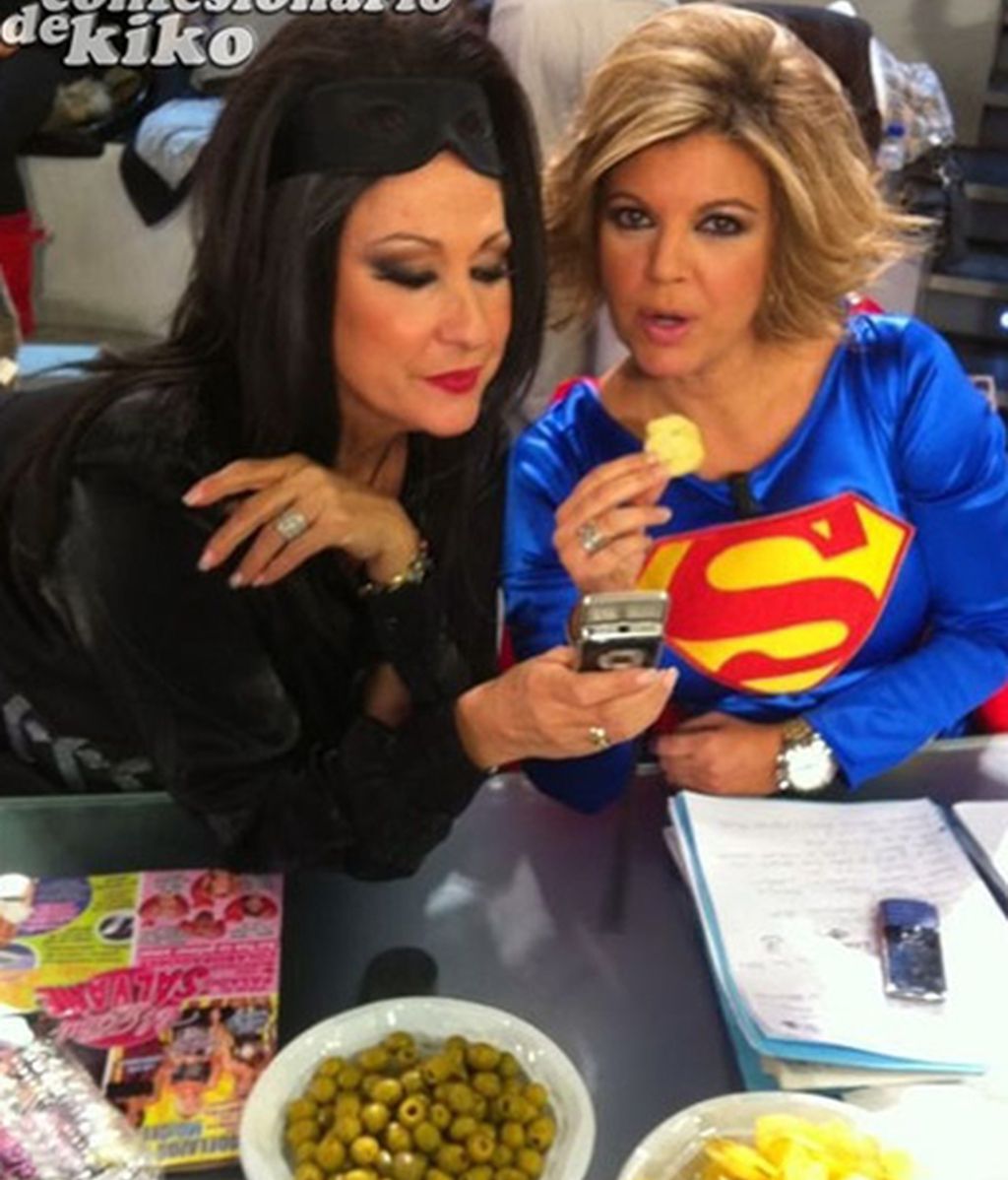 Rosa Benito y Terelu, de picoteo