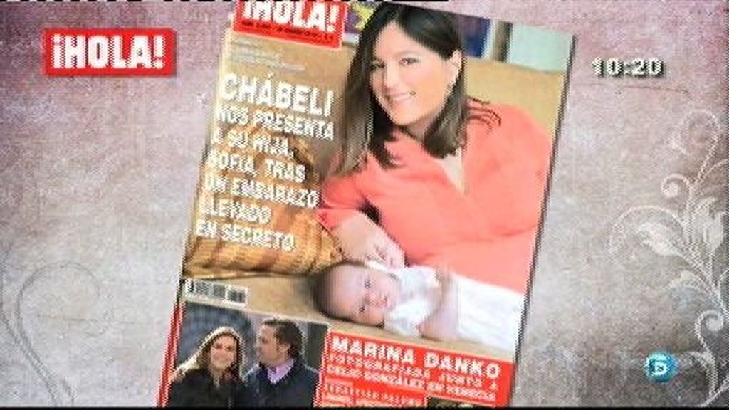 Chábeli nos presenta a su hija Sofía