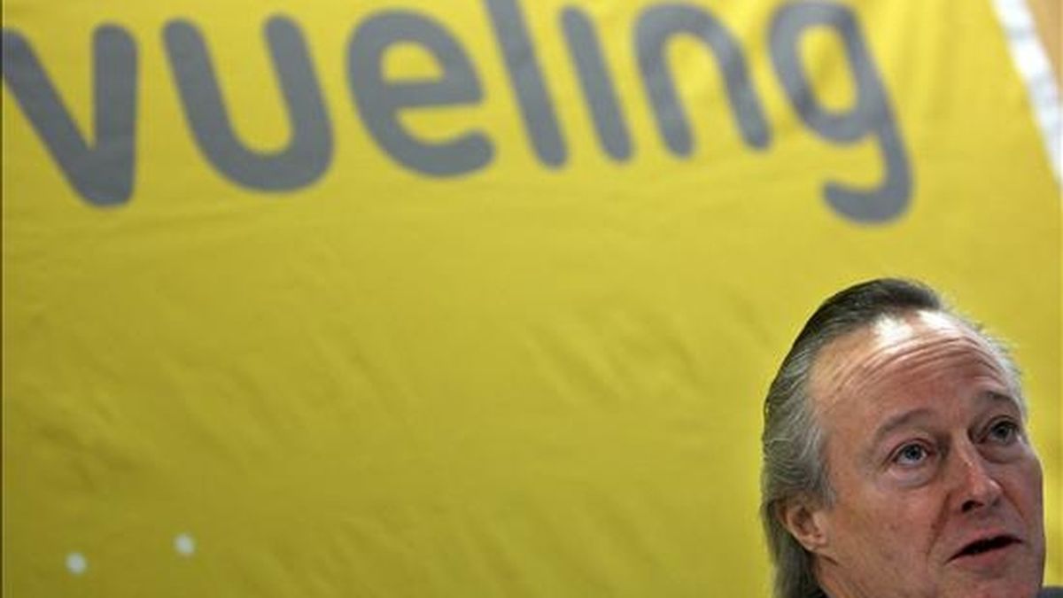En la imagen, el presidente de Vueling, Josep Piqué. EFE/Archivo