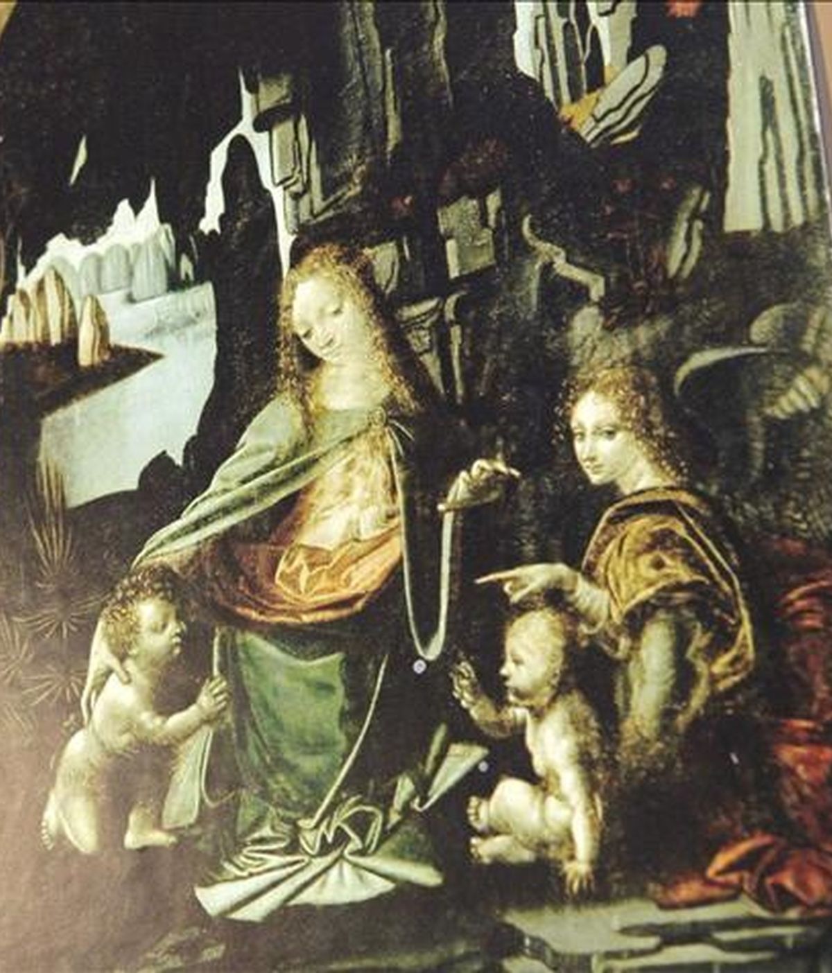 En la imagen, la obra "La virgen de las rocas", de Leonardo da Vinci. EFE/Archivo