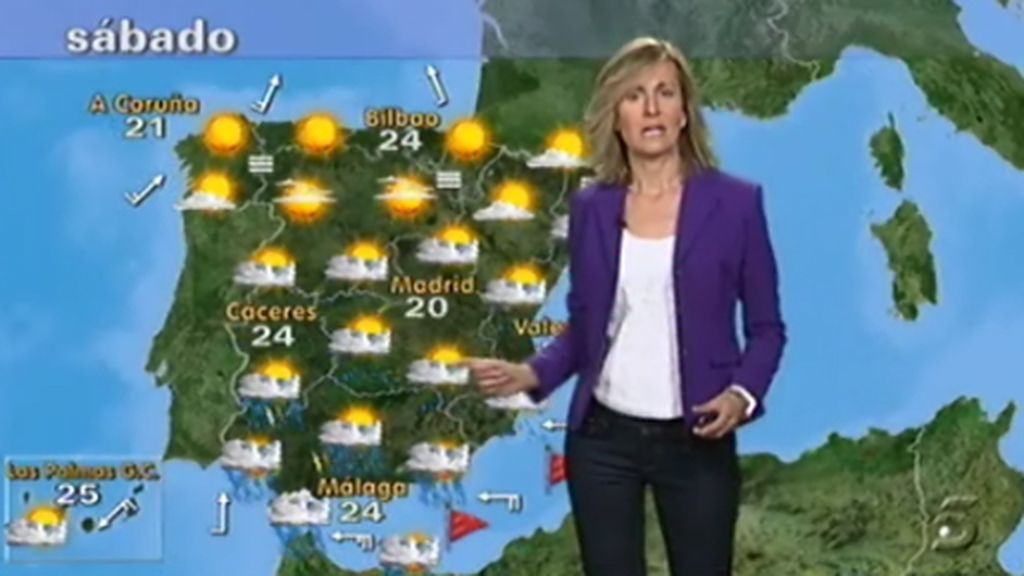 El tiempo, con Rosalía Fernández