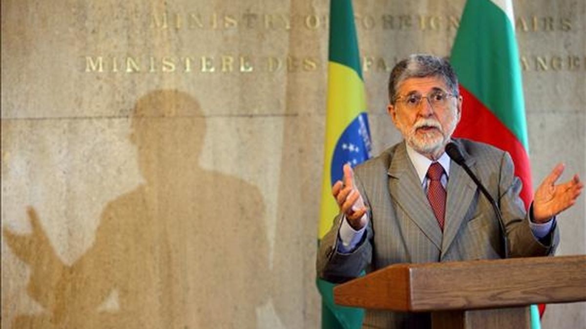 El ministro brasileño de Asuntos Exteriores, Celso Amorim. EFE/Archivo