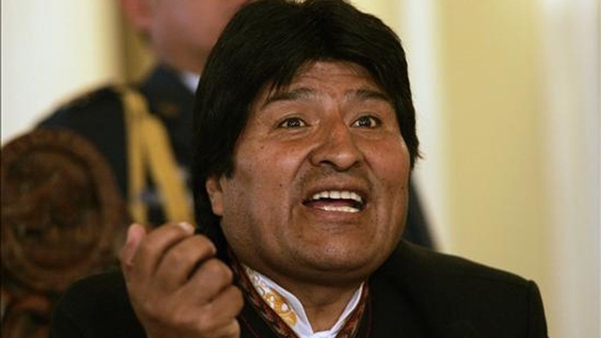 En la imagen, el presidente boliviano, Evo Morales. EFE/Archivo En la imagen, el presidente boliviano, Evo Morales. EFE/Archivo