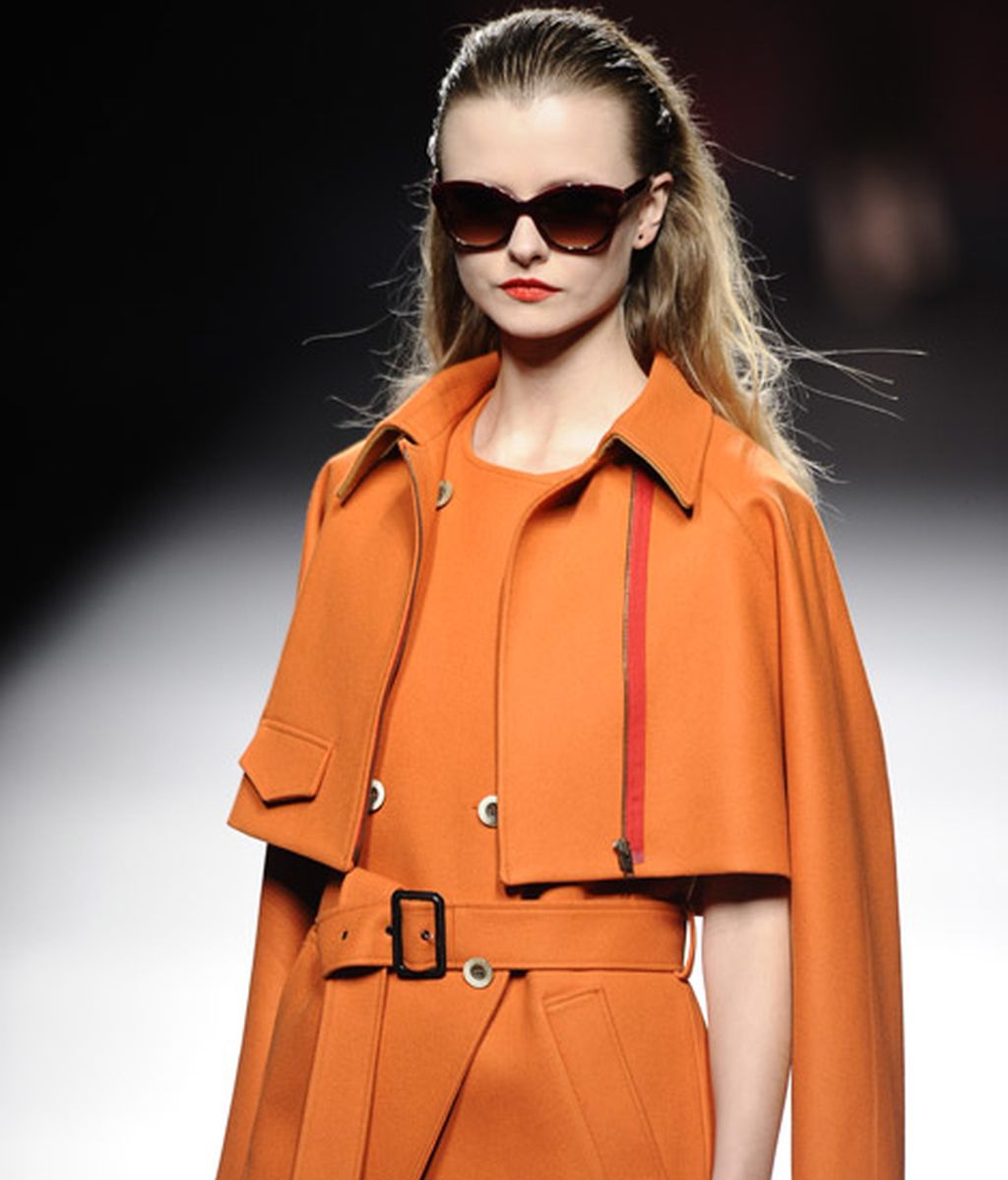 Los abrigos, protagonistas en la primera parte del desfile