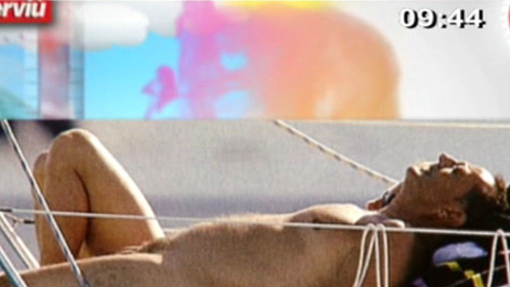 Julián Muñoz, desnudo en Ibiza