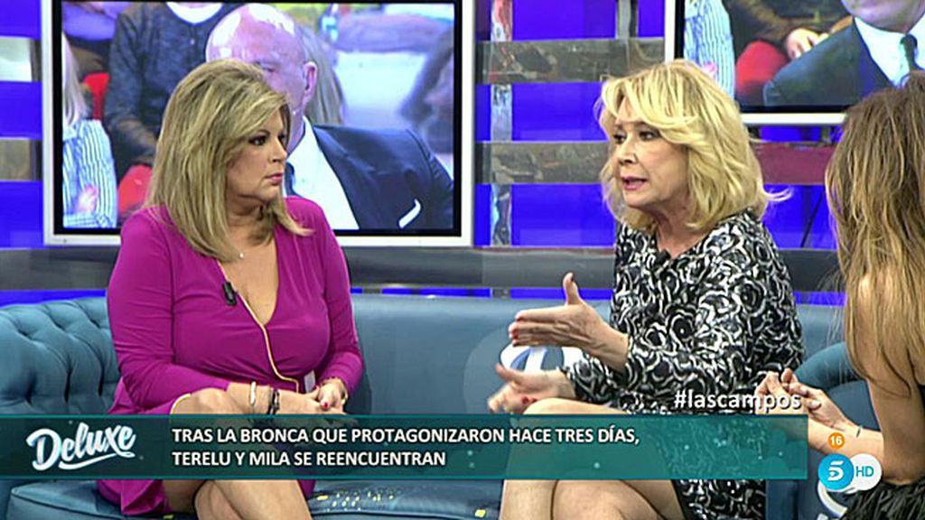 Mila: "Teresa no nos permite hablar sobre la presunta infidelidad de Edmundo, pero luego él habla en una revista, previo pago”