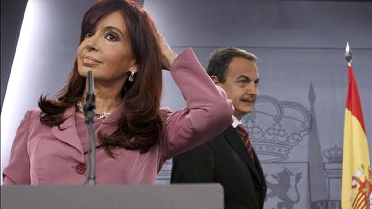 Cristina Fernández habla sobre la expropiación de Aerolíneas Argentinas. Vídeo:ATLAS