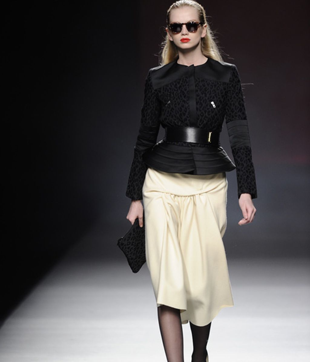 Los abrigos, protagonistas en la primera parte del desfile