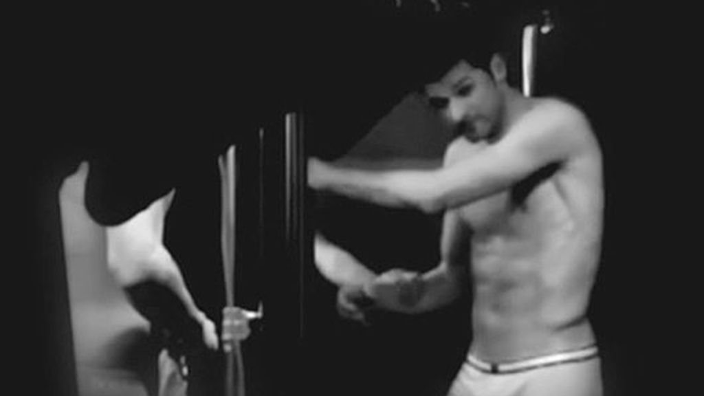 La selección italiana, en calzoncillos