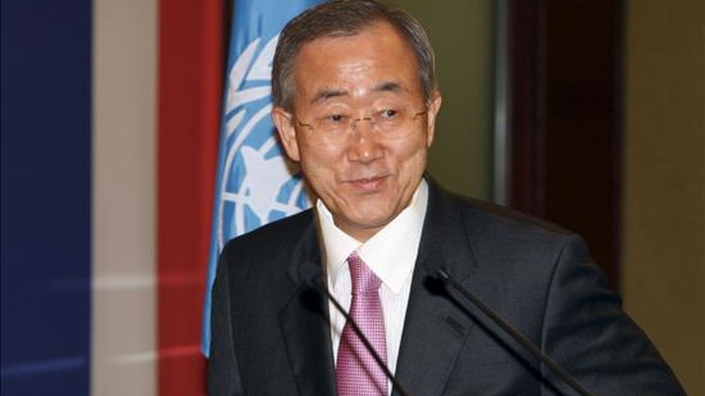 En la imagen, el secretario general de la ONU, Ban Ki-moon. EFE/Archivo En la imagen, el secretario general de la ONU, Ban Ki-moon. EFE/Archivo