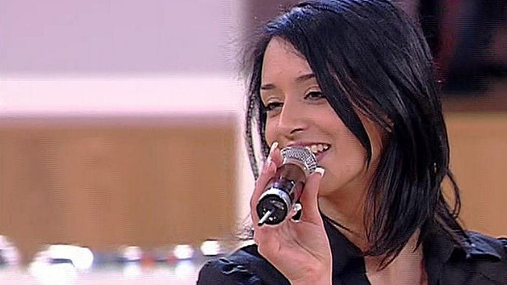 La joven participó en un talent show italiano