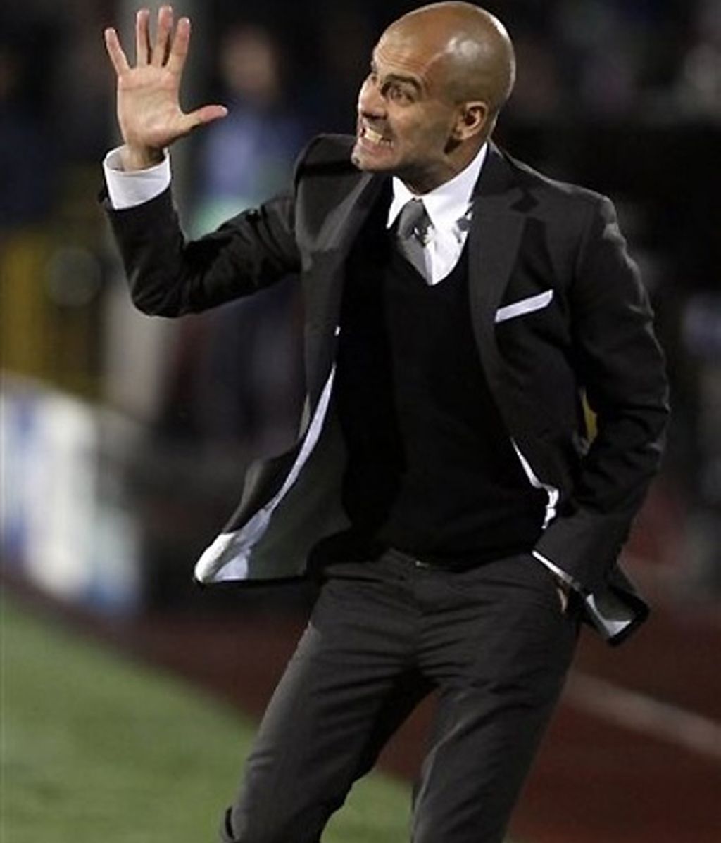 Pep Guardiola. FOTO: AP. Pep Guardiola. FOTO: AP.