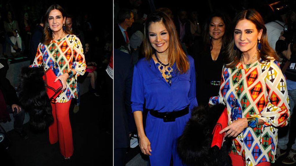 Marina Danko en el desfile de Devota & Lomba